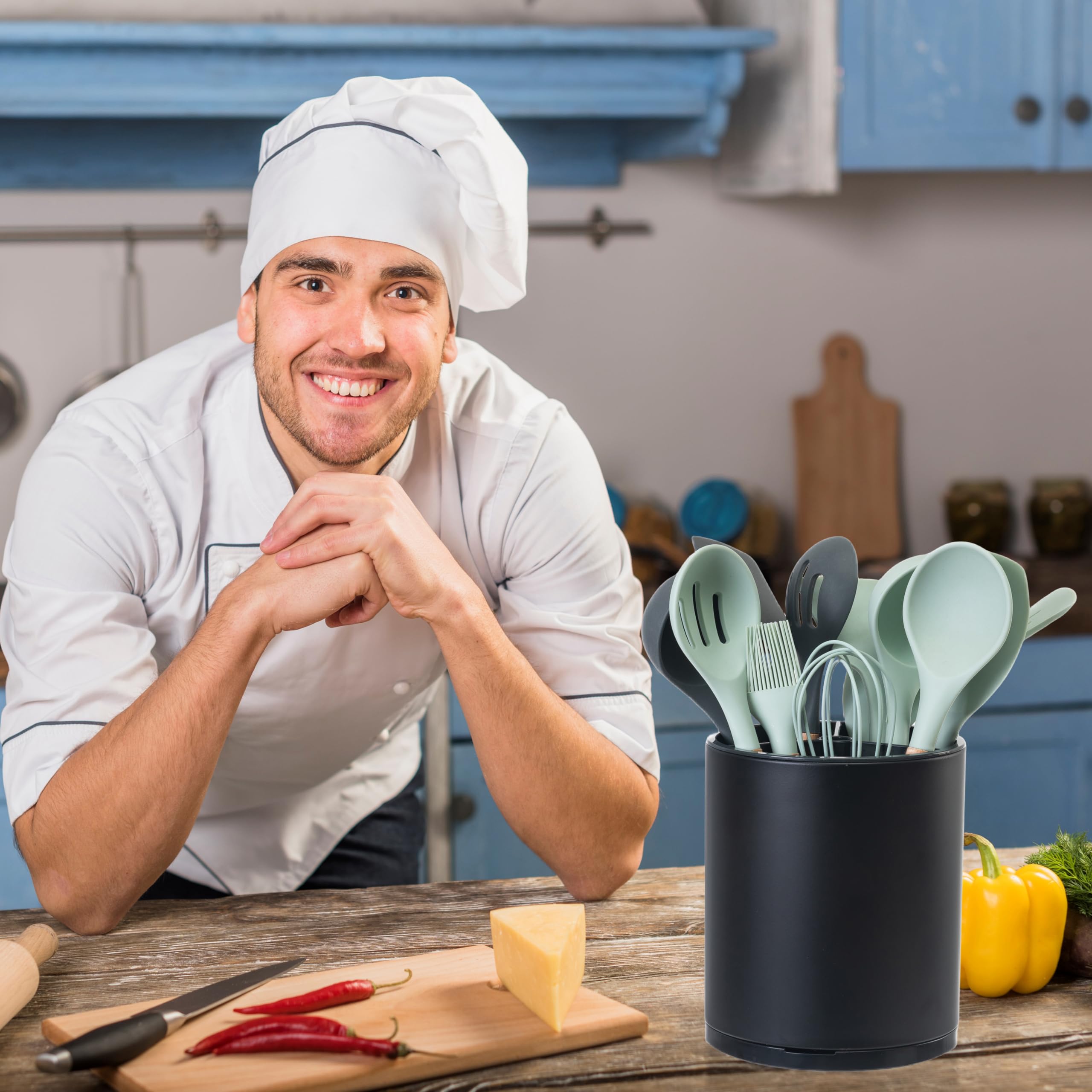 Stainless steel construction resists rust and fingerprints for a lasting, polished kitchen look.