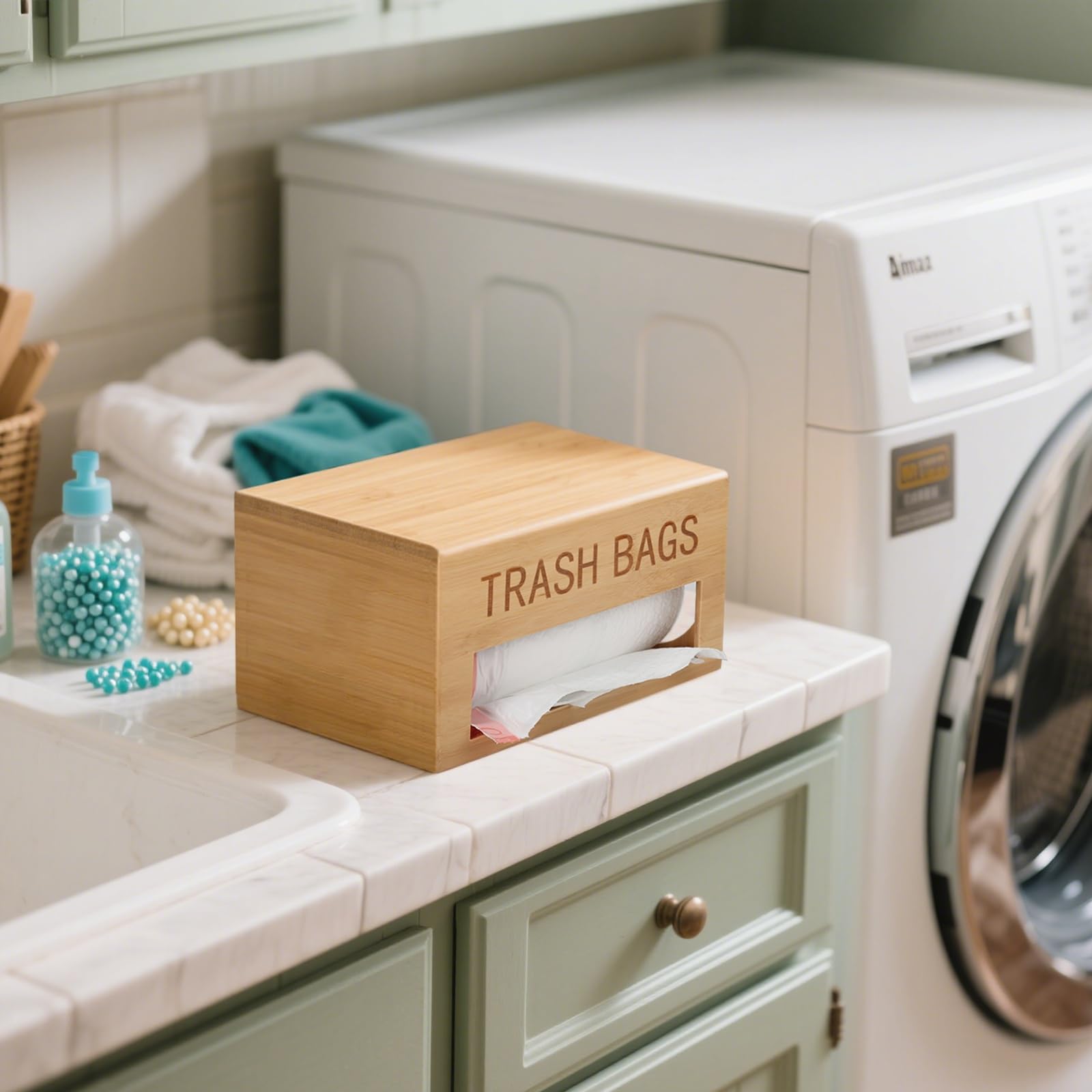 Libreshine design highlights natural bamboo grain and rustproof durability