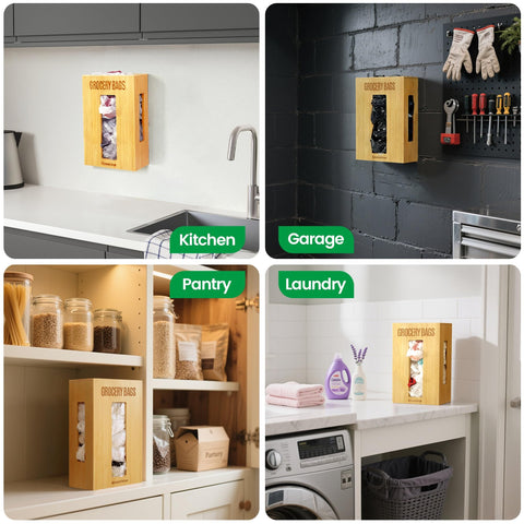Libreshine large capacity holds more bags for busy kitchens.