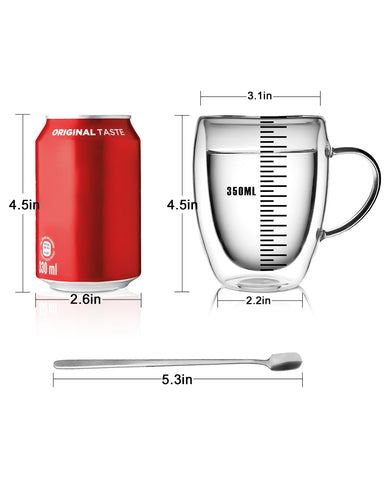 LIBWYS lightweight cup with ergonomic handle for easy grip