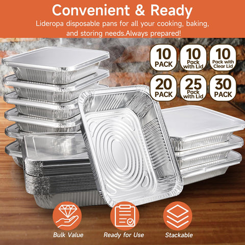 Lideropa sturdy pans resist warping for confident holiday baking.