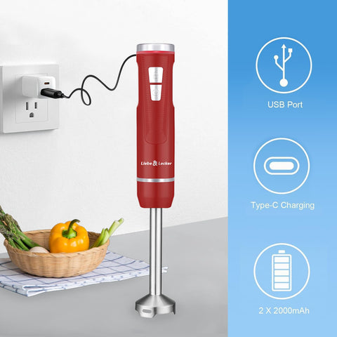 Liebe&Lecker safety lock ensures secure operation during use.