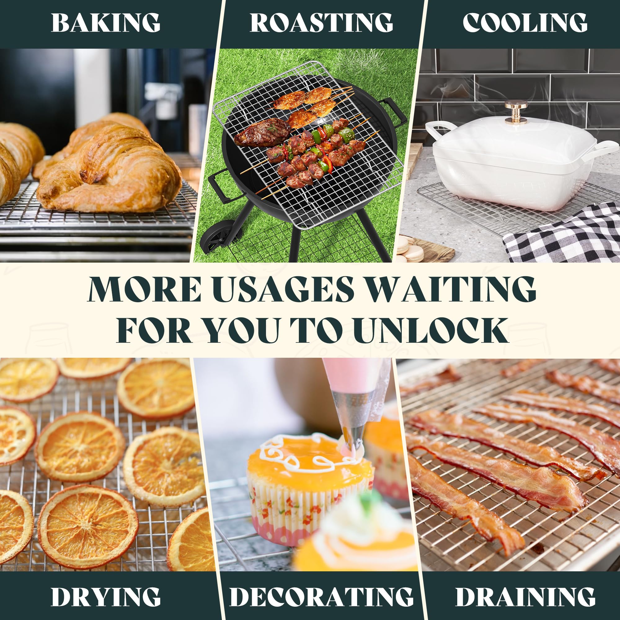 LIEMAND heat resistance up to 575°F enables roasting and baking
