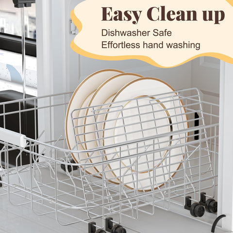 LIEMAND dishwasher-safe wire rack for easy cleanup after baking.