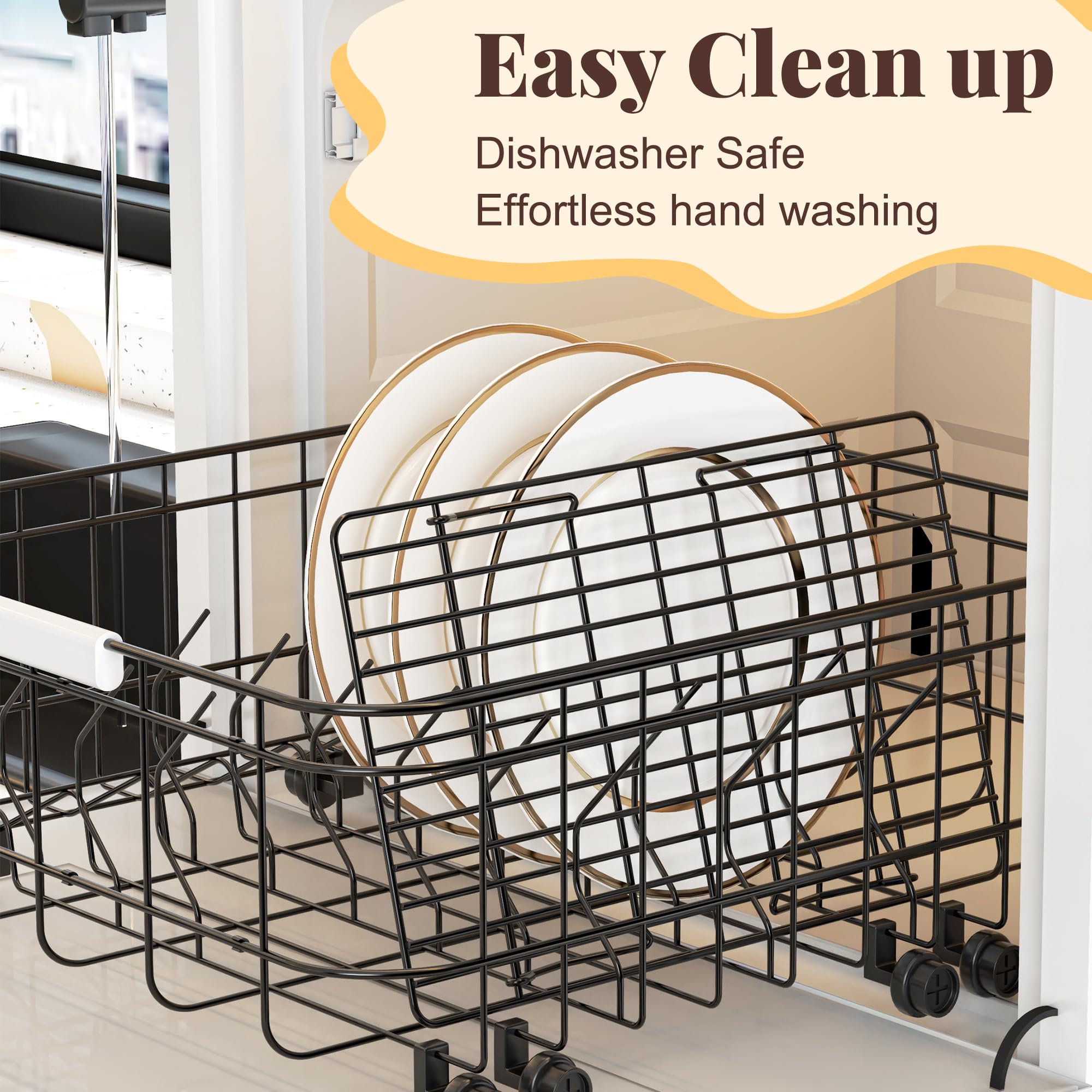 LIEMAND rack features four integrated feet for stability