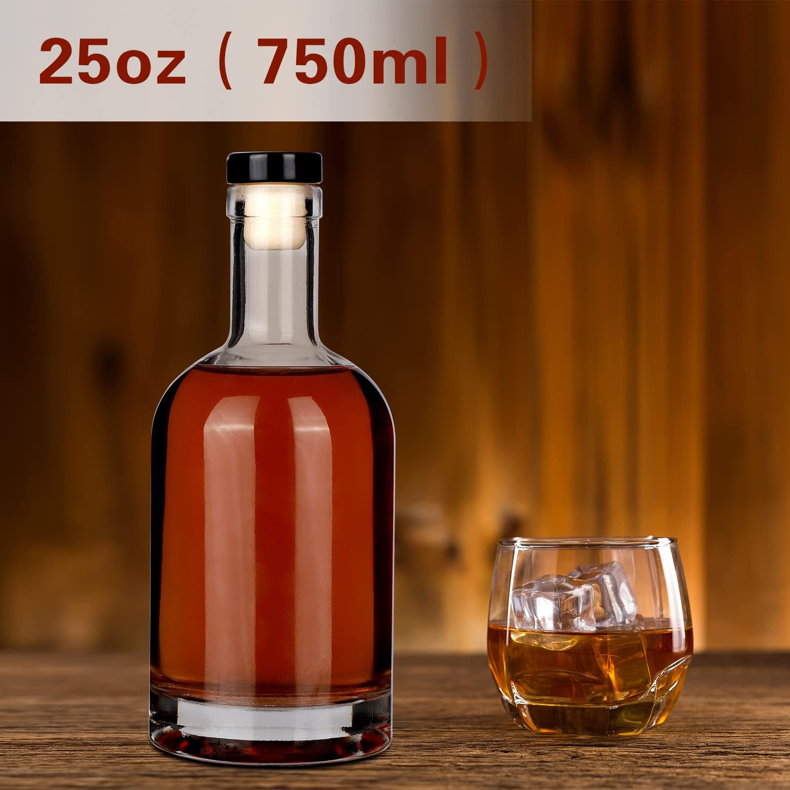 Liengoron bottle cork seal closeup highlights airtight stopper for fresh liquids.