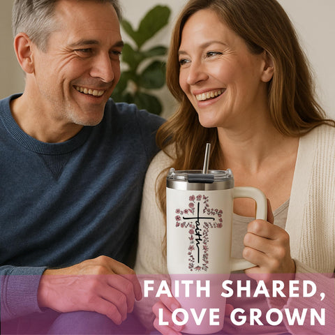 LIERIE8888 faith gift women tumbler, ideal for moms and friends.