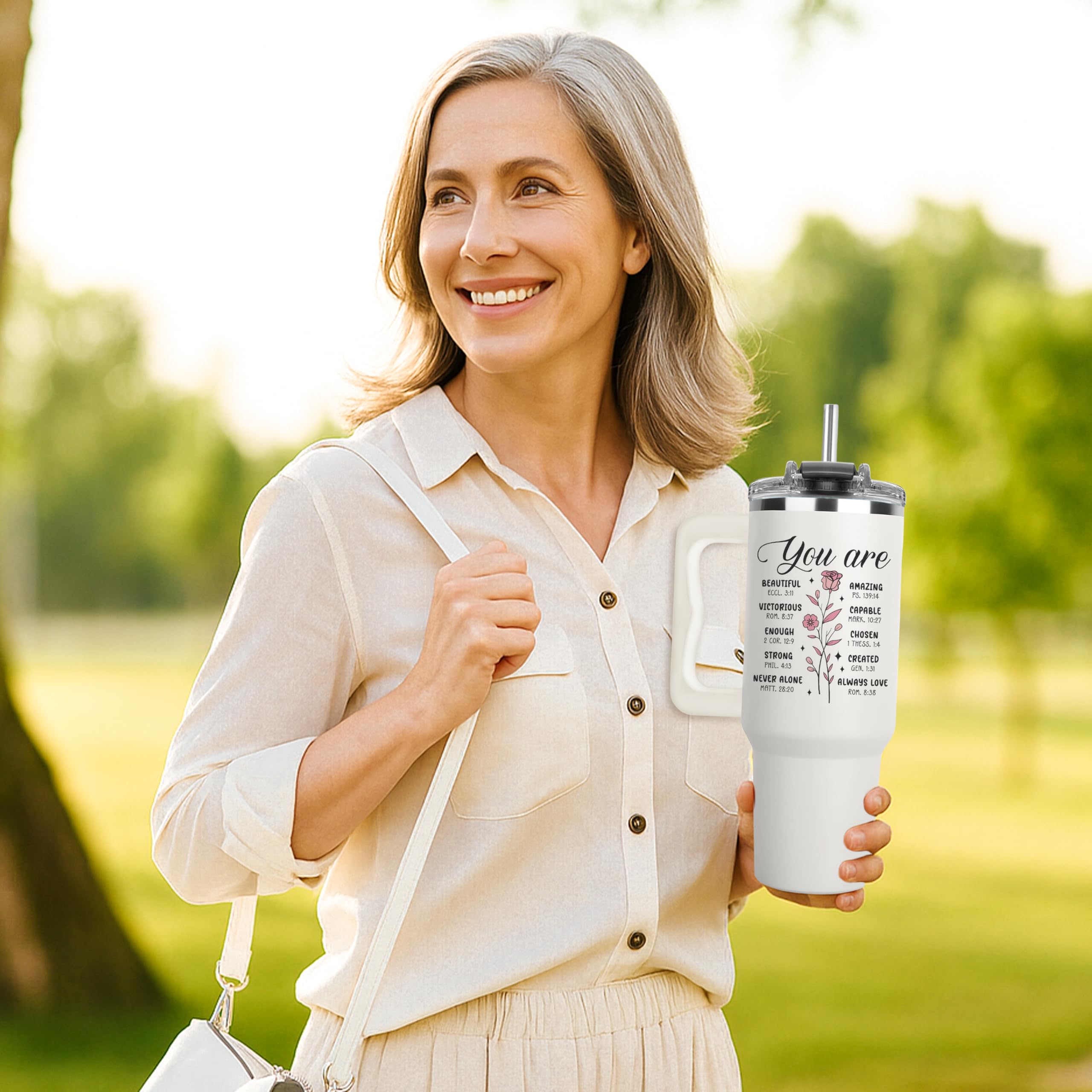 LIERIE8888 faith journey tumbler, a thoughtful daily use companion.
