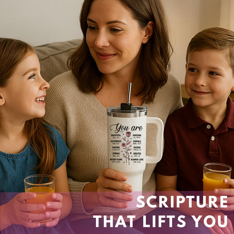 LIERIE8888 inspirational bible tumbler for everyday faith moments.