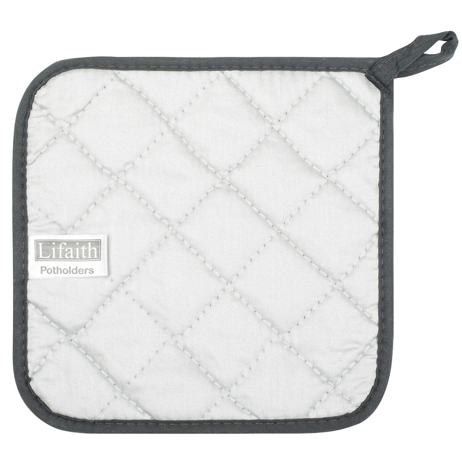 Lifaith terry-cotton-one-side texture provides flexible grip during cooking