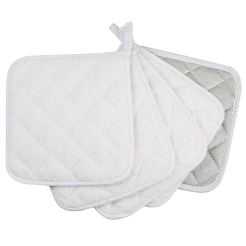 Lifaith terry cotton potholder soft grip for comfortable handling.