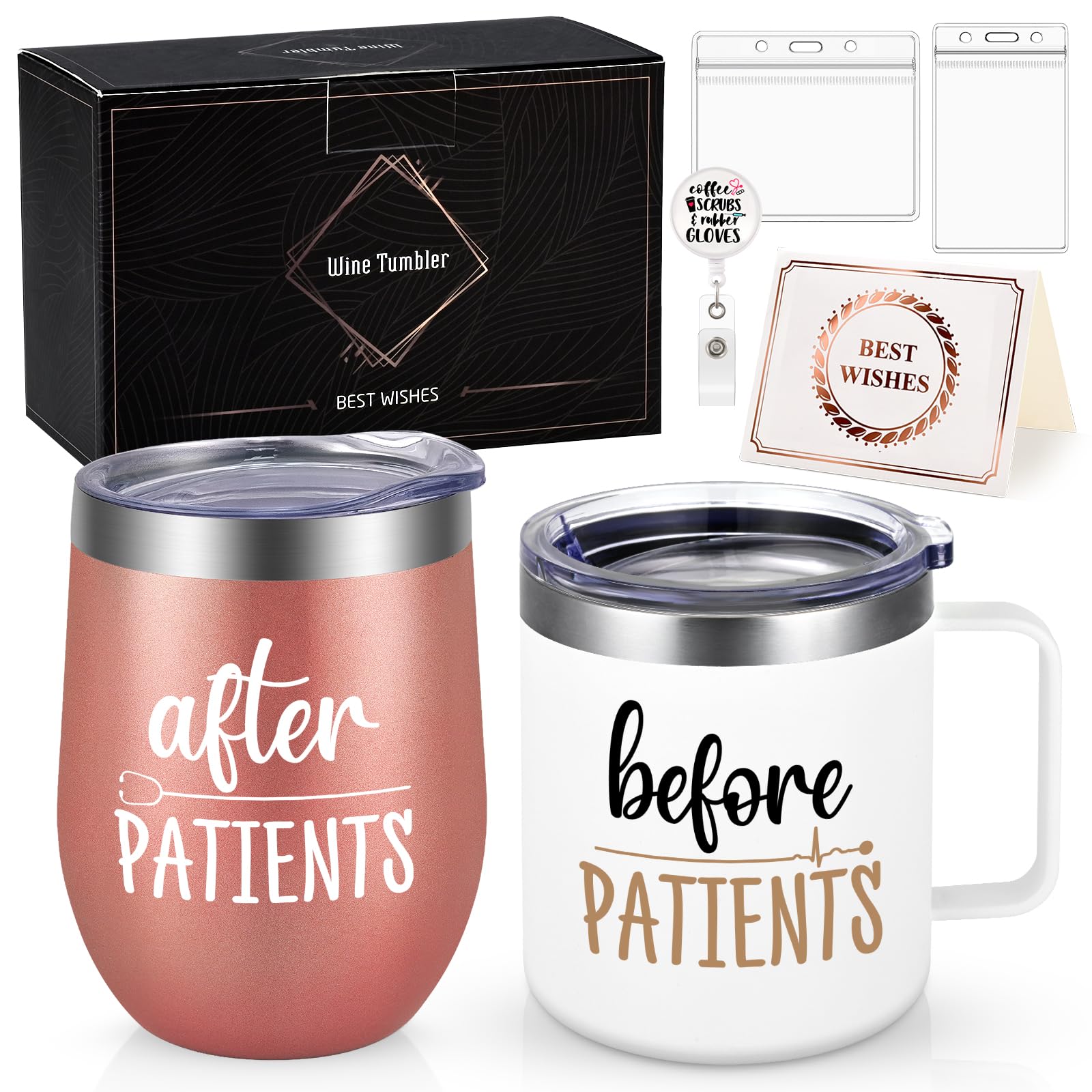 Lifecapido before-patients mug keeps coffee hot during rounds.