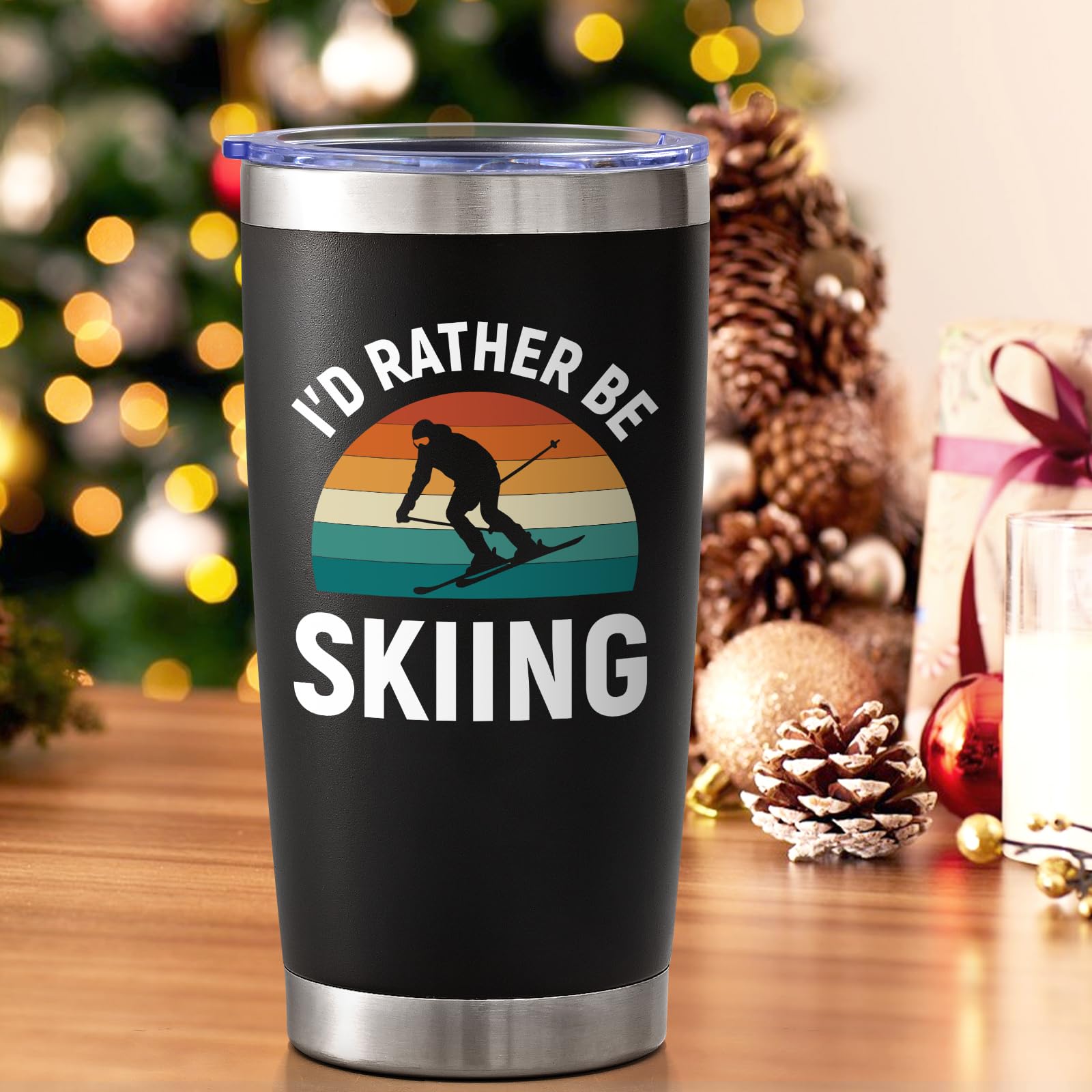 Lifecapido gift box presentation for ski gifts and tumbler