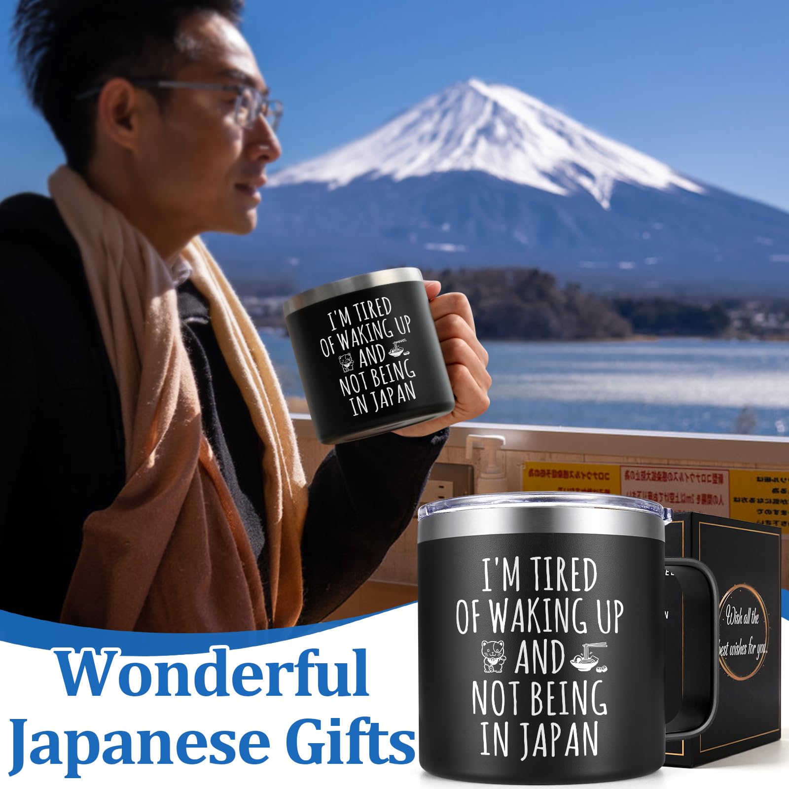 Lifecapido mug ideal for water coffee or tea at home or travel