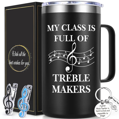 Lifecapido music-teacher-gifts-20oz-mug: sturdy insulated mug for daily classroom coffee.