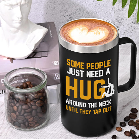 Lifecapido mug suits home, office, and gym use with style.