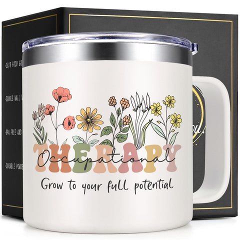 Lifecapido OT mug with double-wall insulation for temperature control.