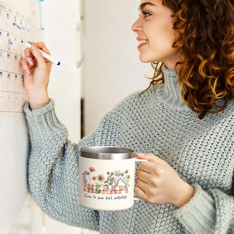 Durable Lifecapido mug in stainless steel 304, easy to clean.