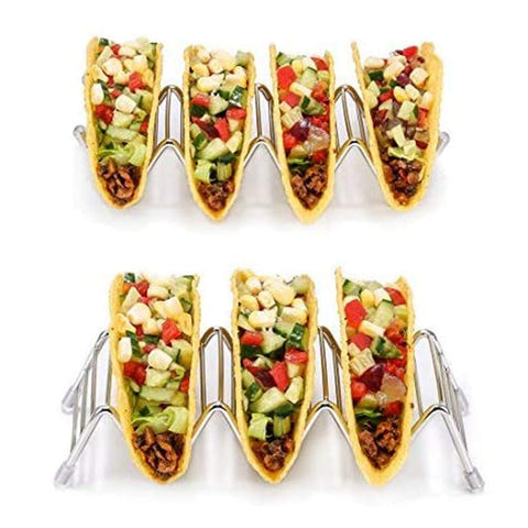 LifeEase taco rack oven-safe design supports cooking prep and serving.