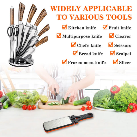 Lifeholic honeycomb design maintains sharpening efficiency during use.