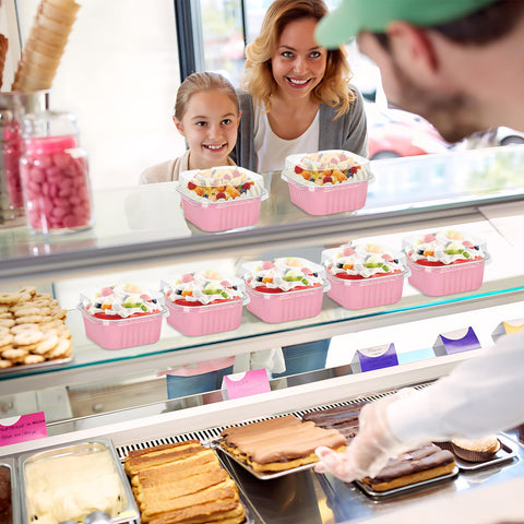 LifeisLuck mini pans enable portable, mess-free dessert stations.