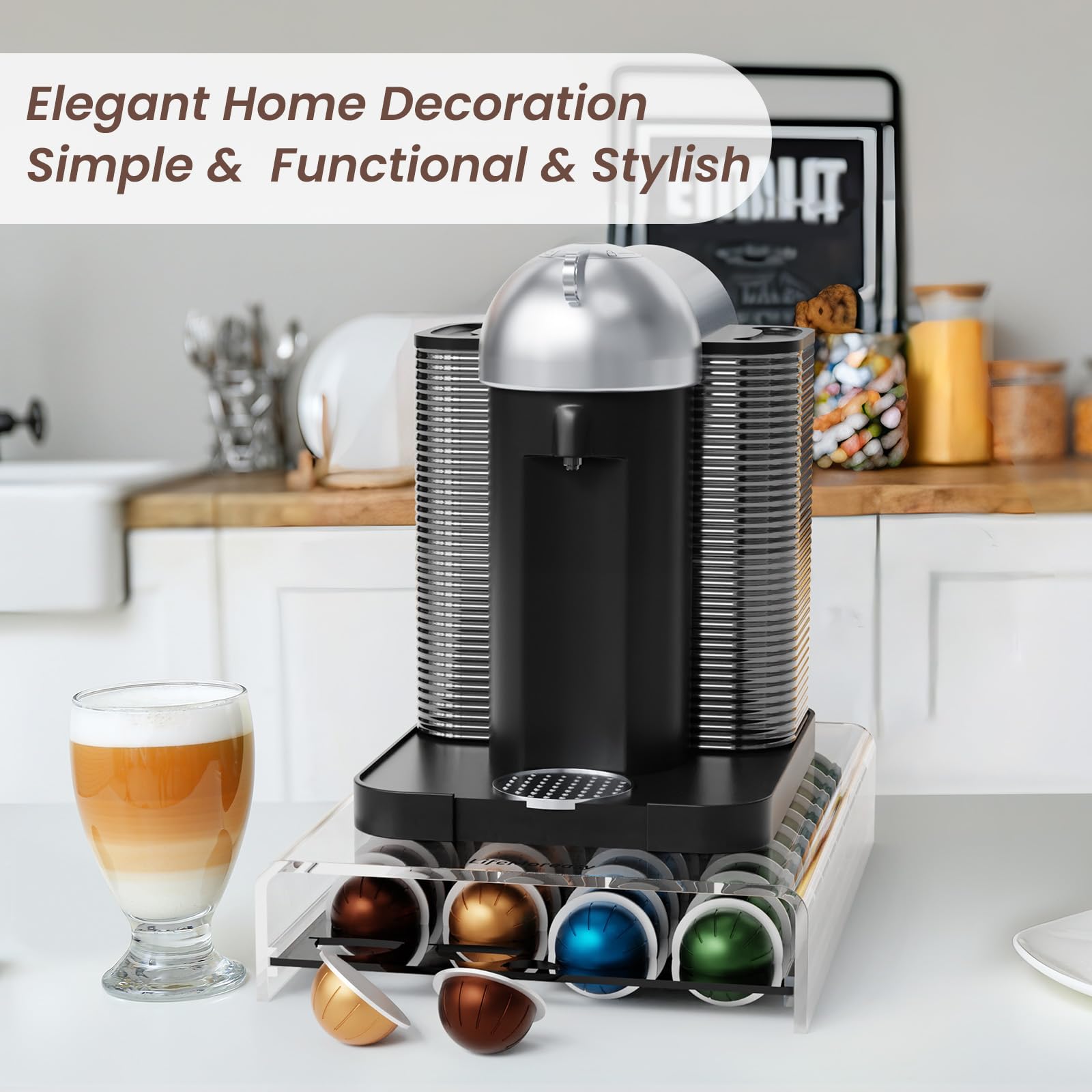 LifeMoreasy easy-clean acrylic surface cleans quickly with a wipe