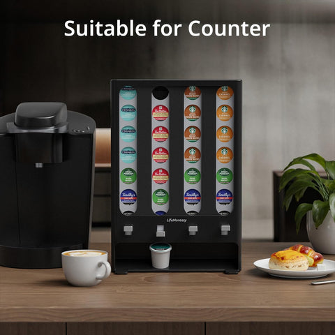 LifeMoreasy compact design on a counter saves space in small kitchens.