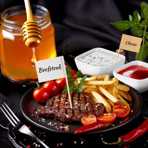 LifeMusican small spoons and forks for condiments and desserts