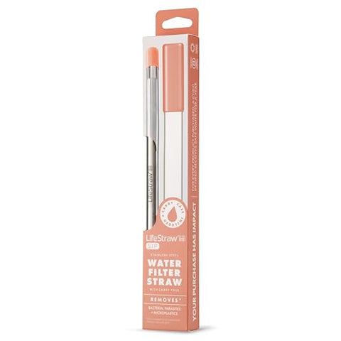 LifeStraw Sip removes microplastics for safe tap water anywhere.