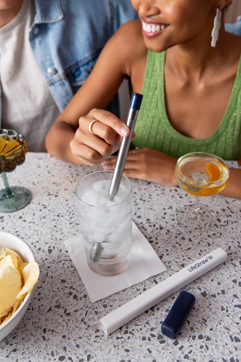 LifeStraw Sip in bag during travel for easy hydration on the go.