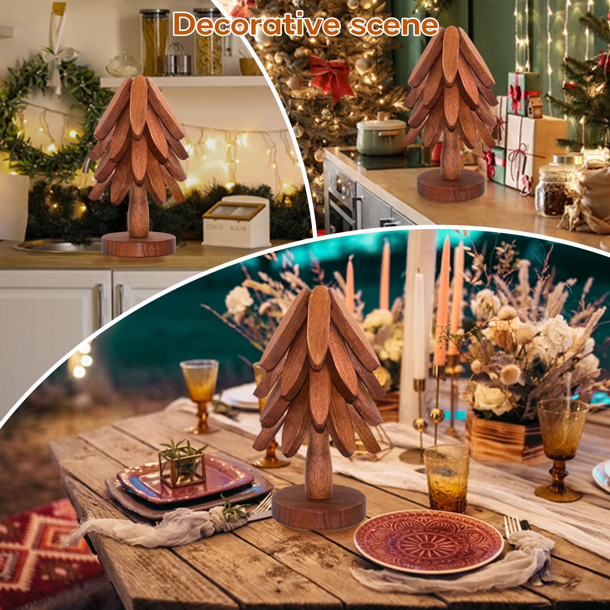 LIFETOWE hot pot on trivet protects surfaces during use