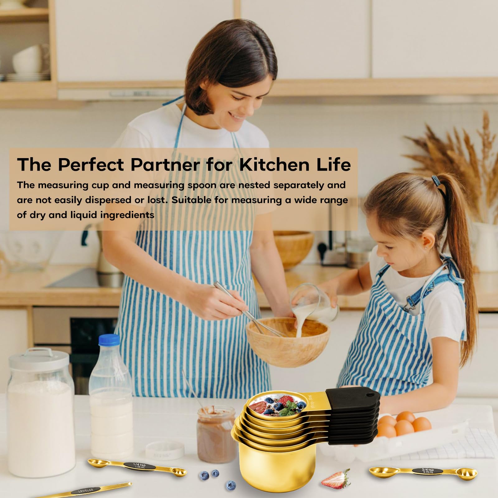 LIFETOWE magnetic cups leveler included for precise prep and leveling.
