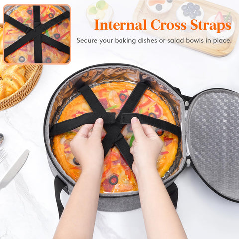 Lifewit aluminum-foil insulation with EPE foam maintains temperature for hours