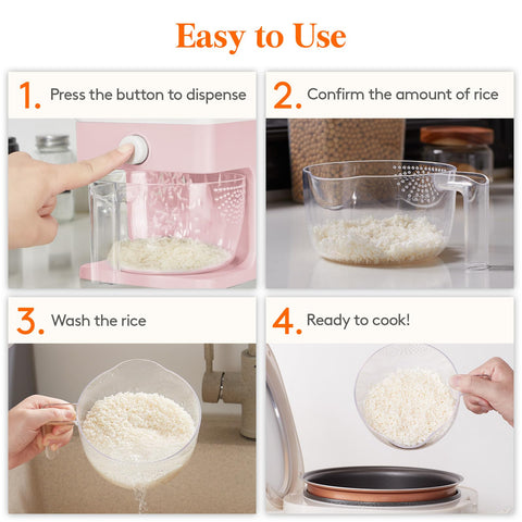 Lifewit BPA-free material ensures safe storage for home pantries and households.