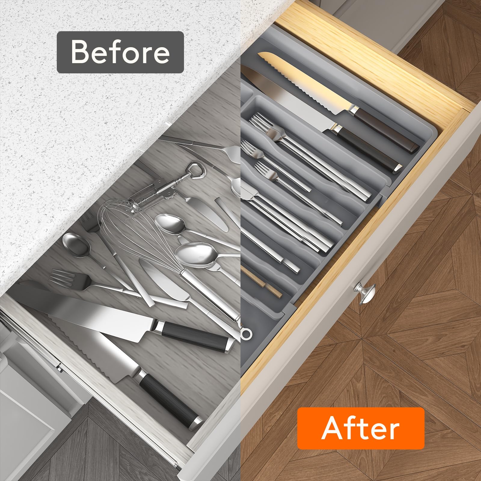 Lifewit buckle design enables smooth sliding and secure adjustment.