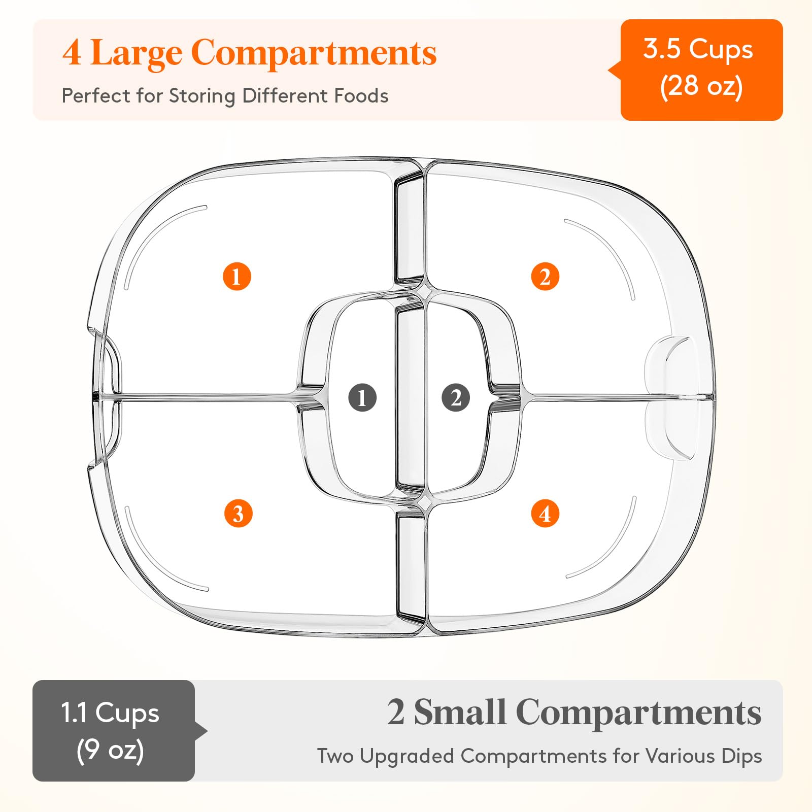 Lifewit clips and spoons simplify serving at parties.
