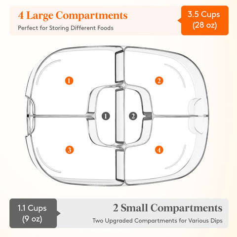 Lifewit clips and spoons simplify serving at parties.