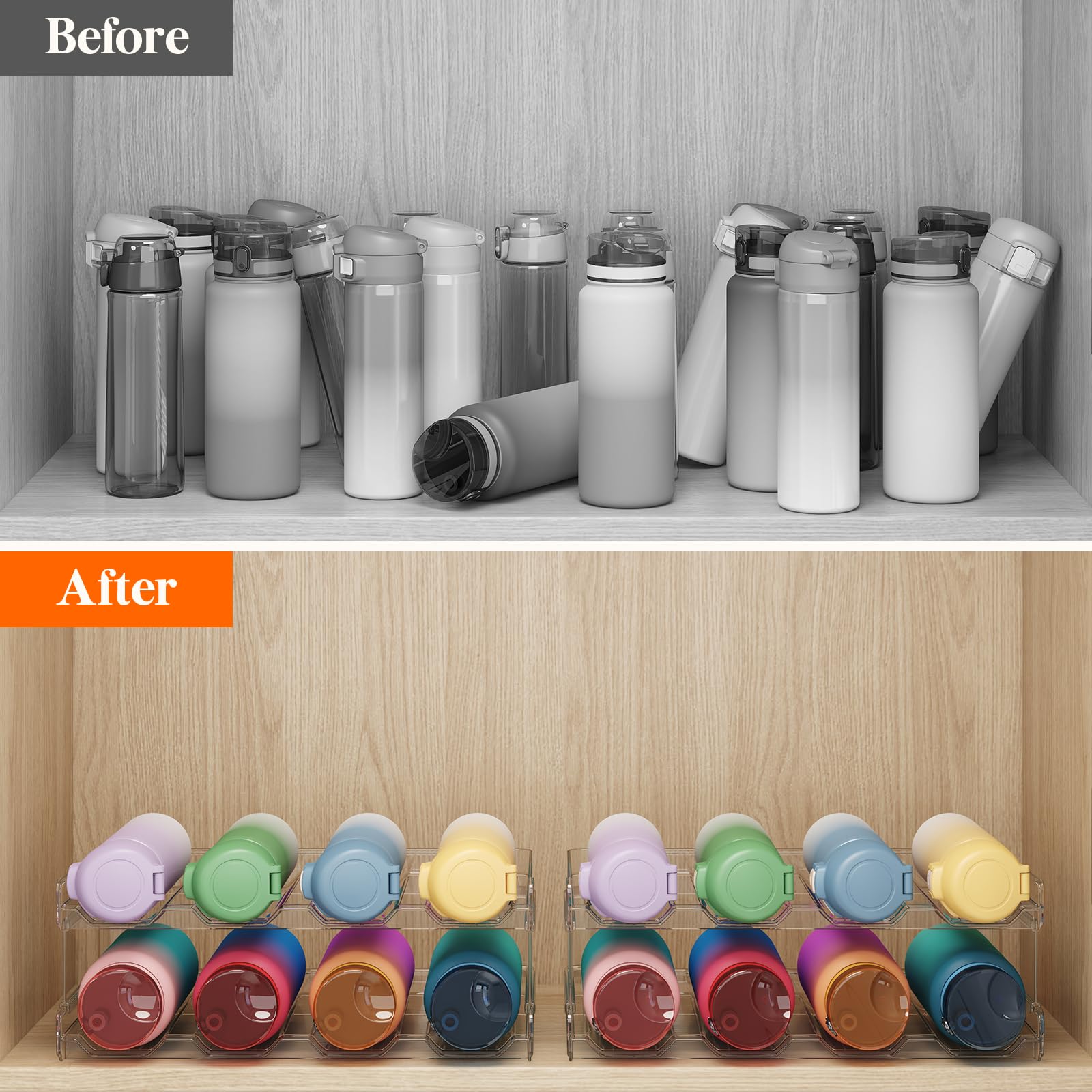 Lifewit compact apartment storage keeps kitchens neat in small spaces.