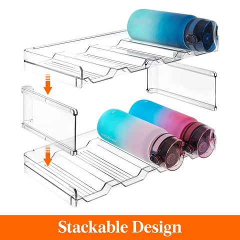 Lifewit compact cabinet bottle holder fits tight spaces without clutter.
