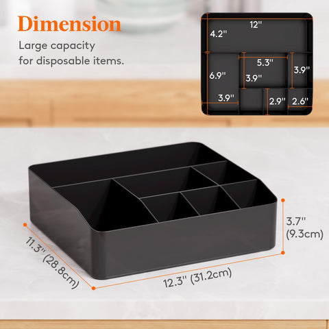 Lifewit countertop organizer ideal for indoor and outdoor gatherings.