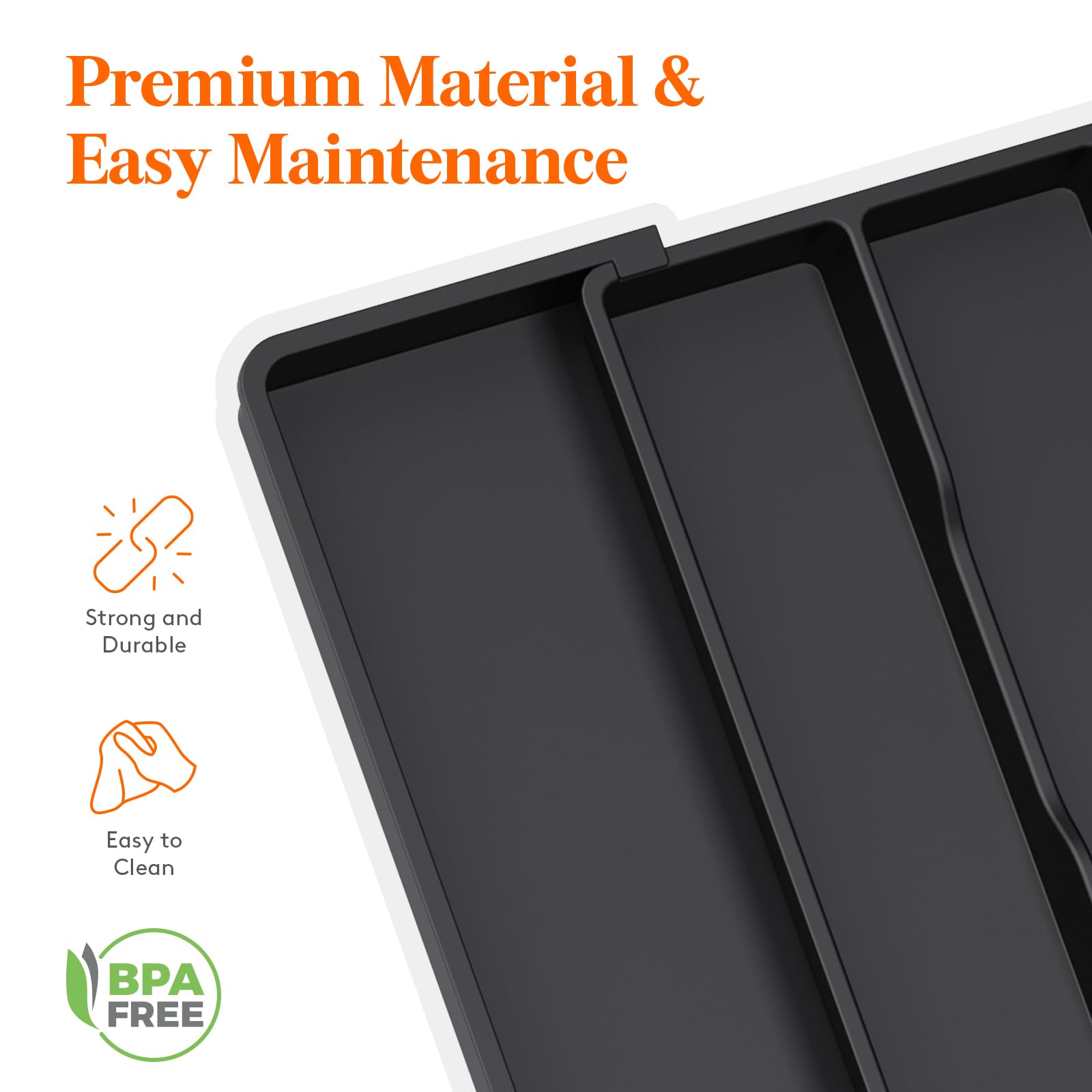 Lifewit curved grooves provide quick, ergonomic access.