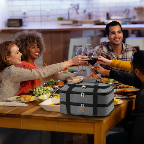 Lifewit dual handles enable comfortable carrying.