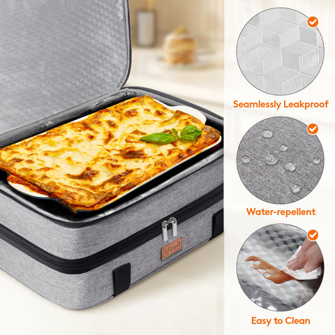 Lifewit leak-proof interior highlights seamless aluminum foil for spill protection.