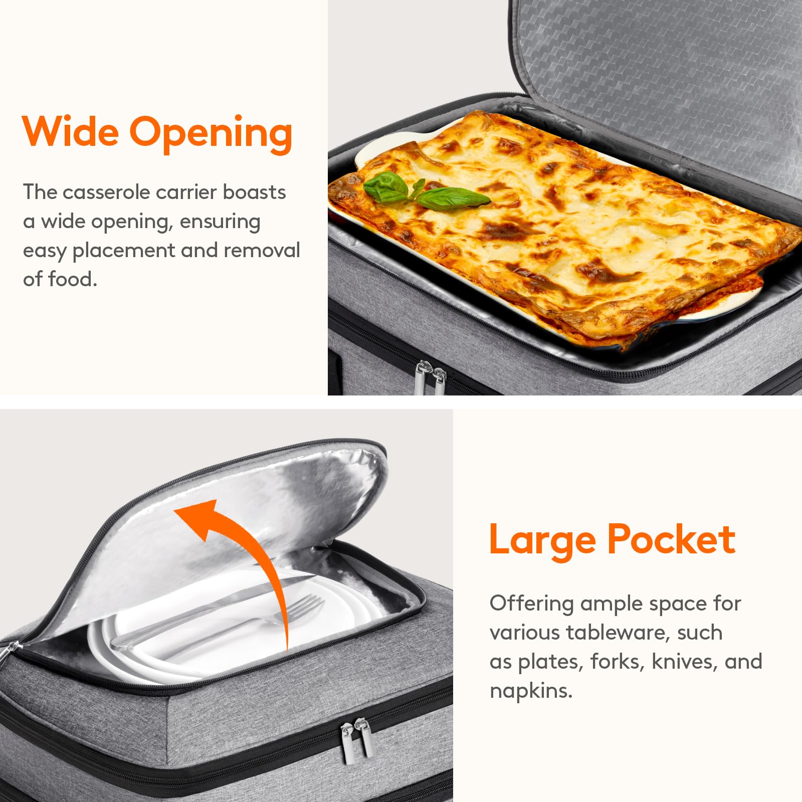 Lifewit exterior features a water-resistant surface and easy wipe-clean design.