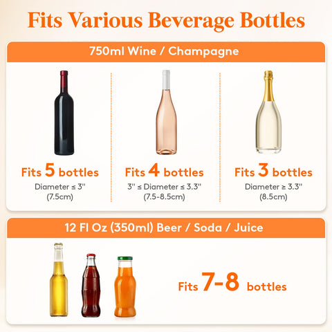 Lifewit dual-side handles enable effortless carrying when full of drinks