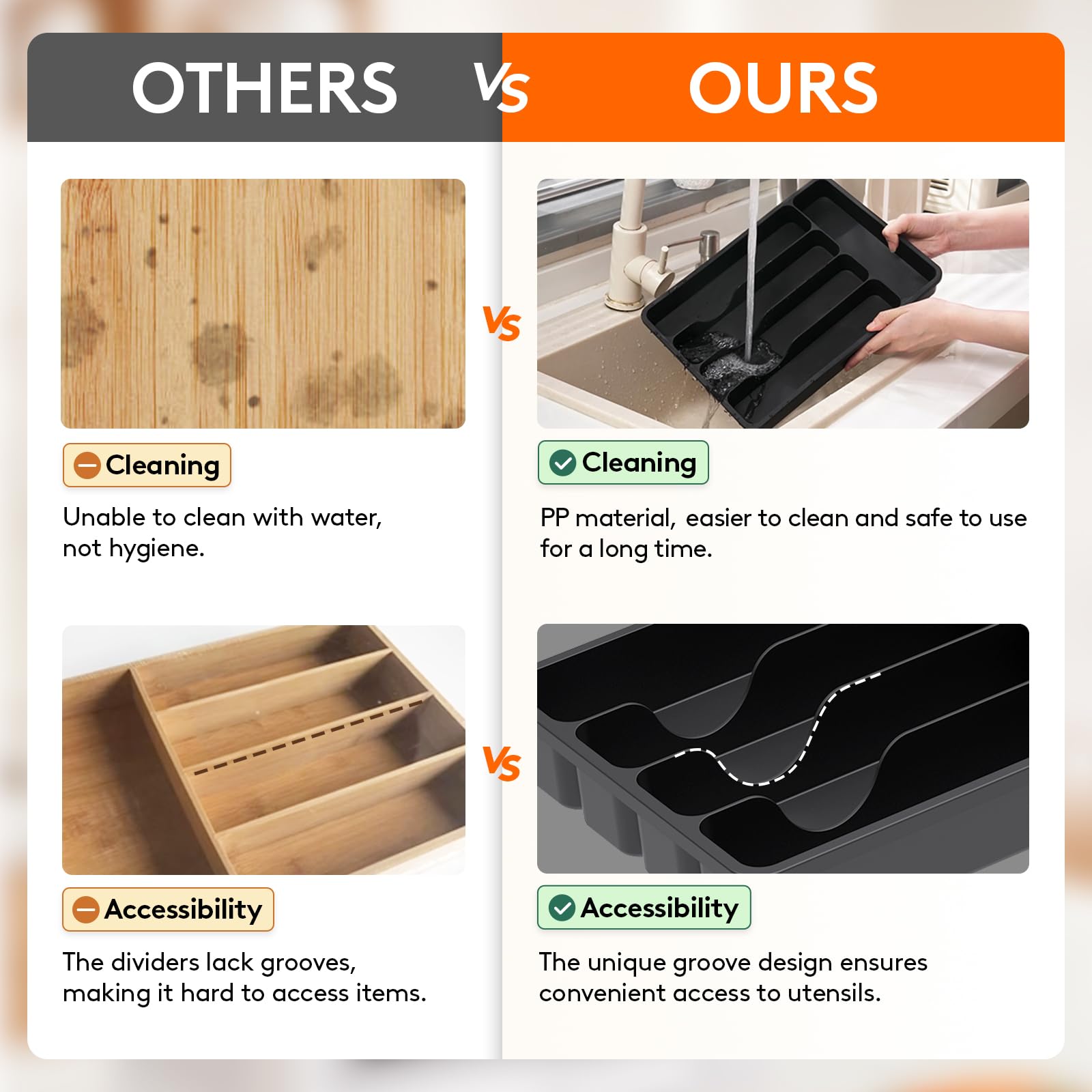 Lifewit durable PP material for safe daily use