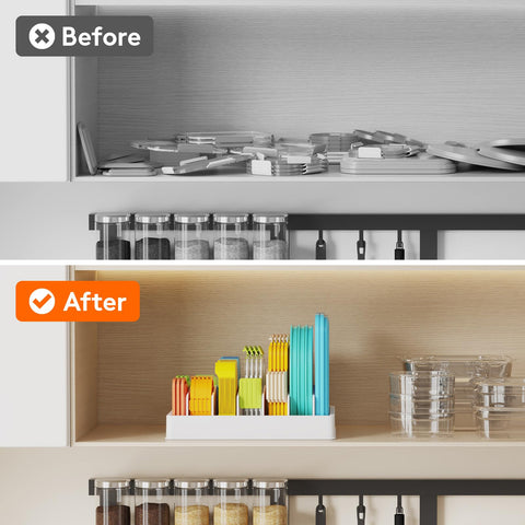 Lifewit quick-access compartments reduce search time during cooking.