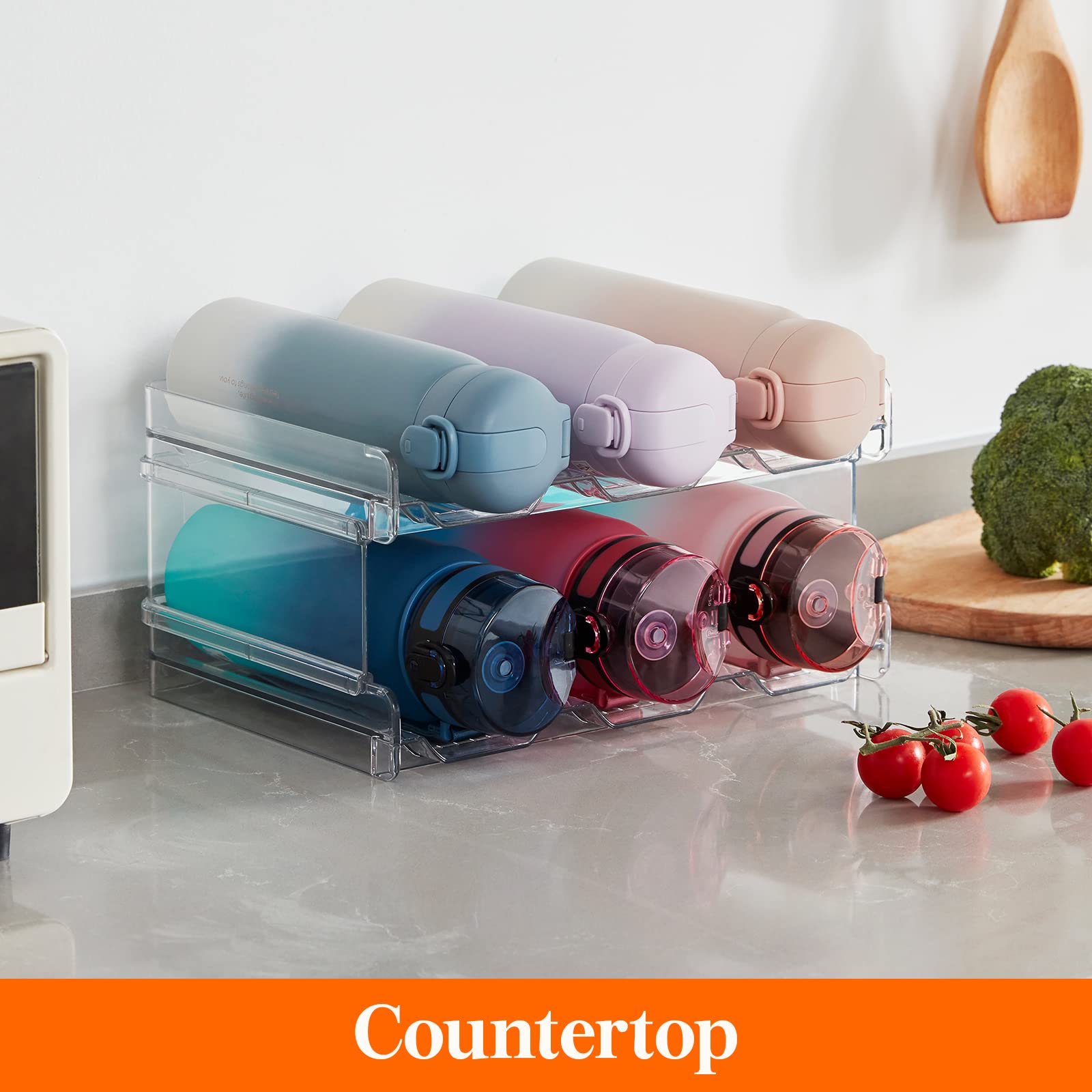 Lifewit Easy Pull-Out Bottle Shelf with smooth access