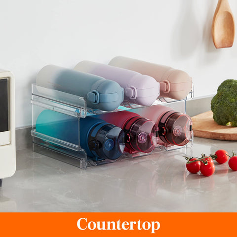 Lifewit Easy Pull-Out Bottle Shelf with smooth access