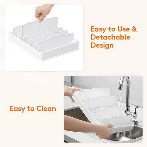 Lifewit fits tall items like large plates and bowls securely.